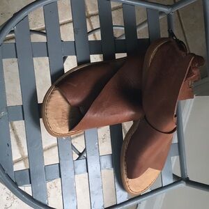 Brown Leather Sandals